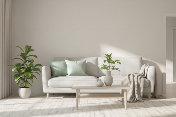 落ち着いたリビング